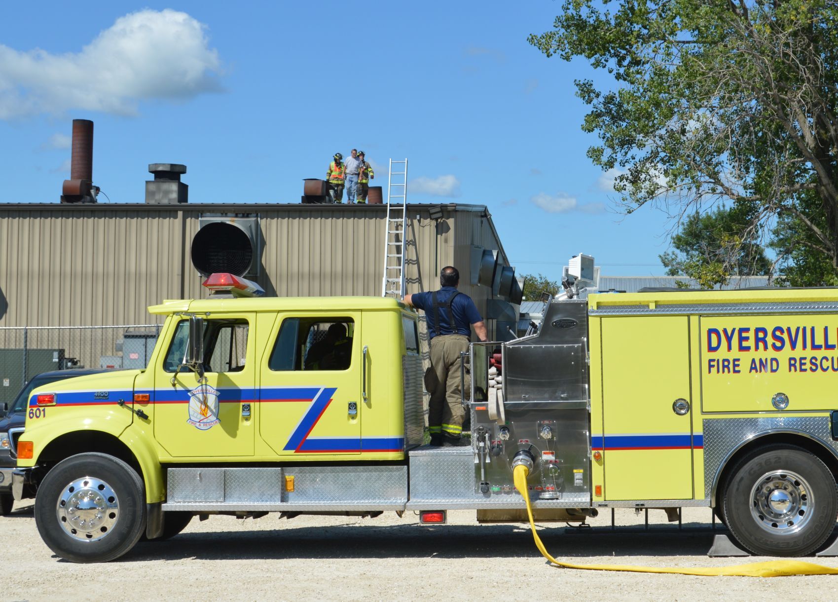 Fire does little damage at Dyersville Die Cast